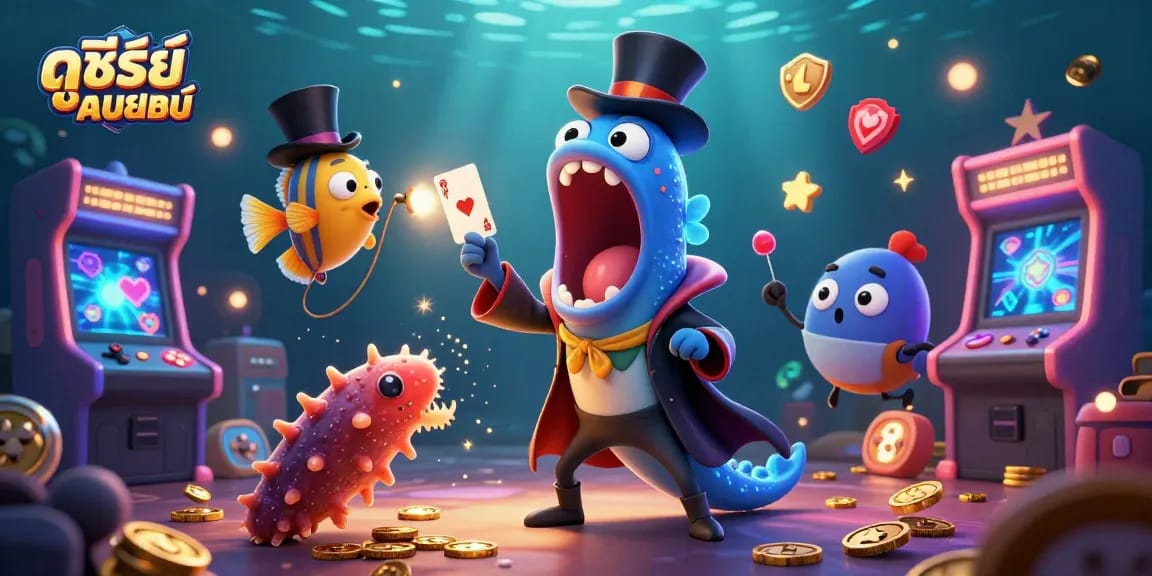 ดูซีรี่ย์ออนไลน์ สนุกกับการเล่นเกมคาสิโนสไตล์ใหม่ในบรรยากาศใต้ทะเล