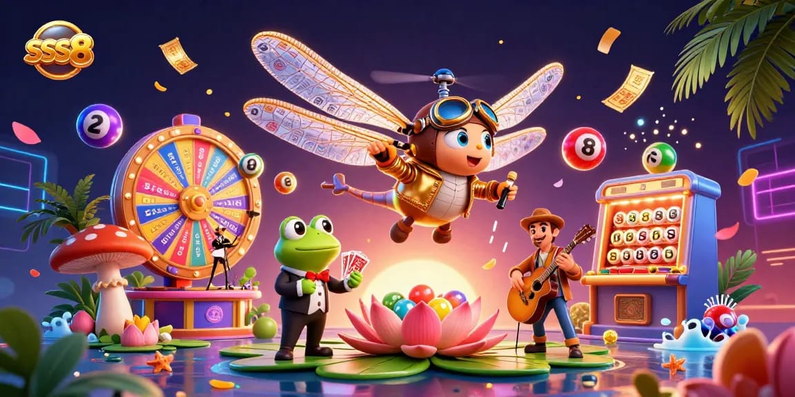 Engage with the vibrant atmosphere of sss8 as unique characters bring the casino world to life.