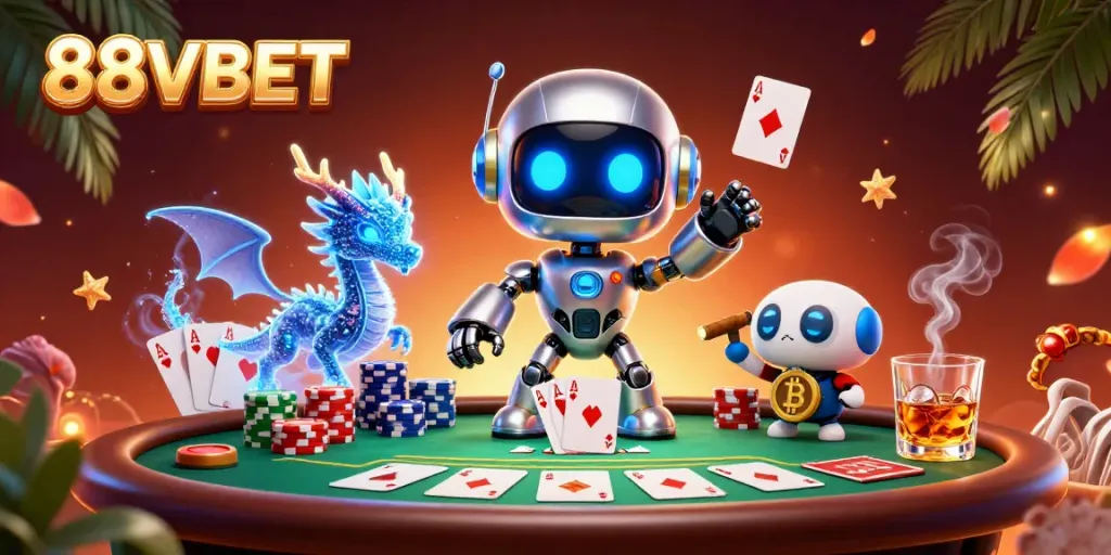Experience exciting gameplay at 88VBET with vibrant casino elements and engaging characters in 3D.