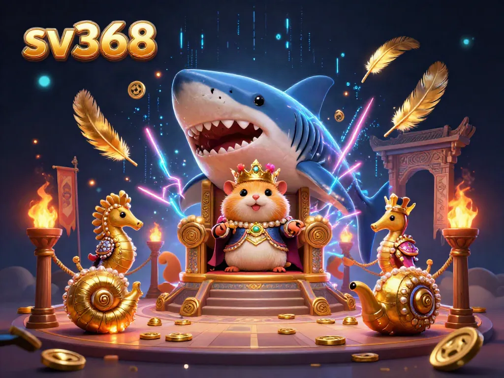 Engage in thrilling gambling at sv368, where the golden hamster king reigns in a fantasy casino arena.