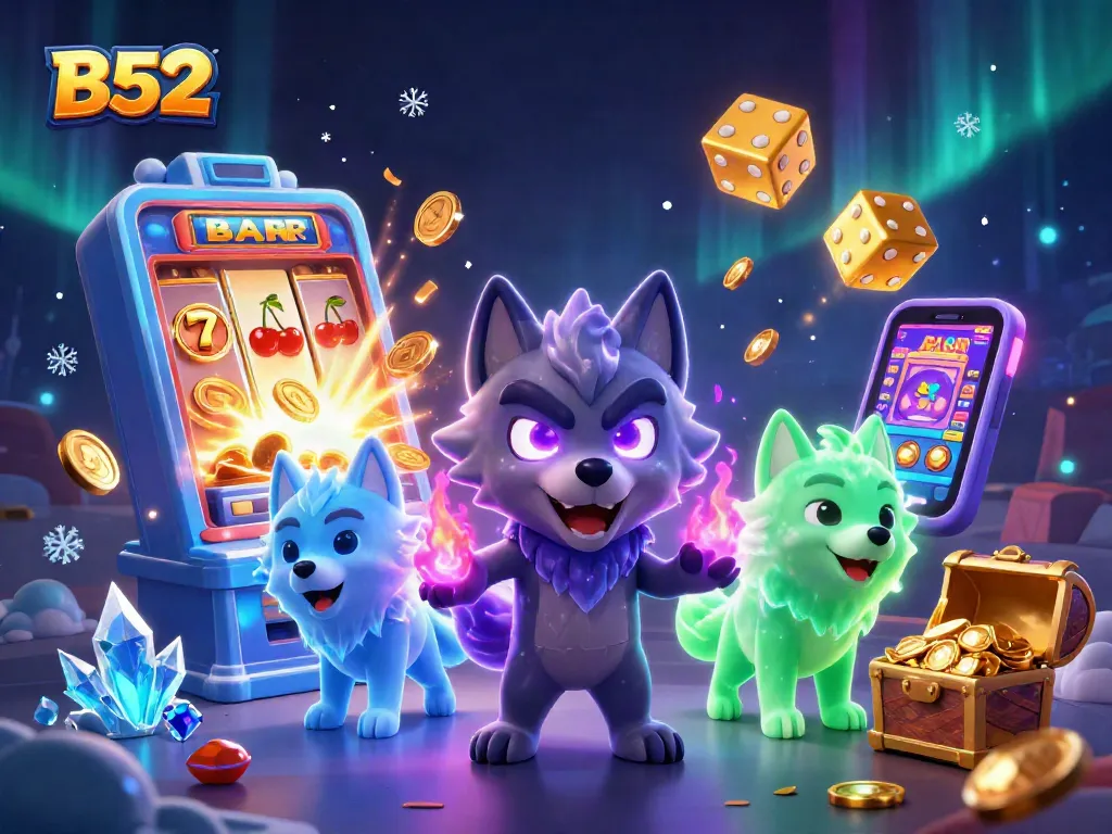 Engage with B52's thrilling slot adventures featuring spectral wolves and jackpots bursting with coins.