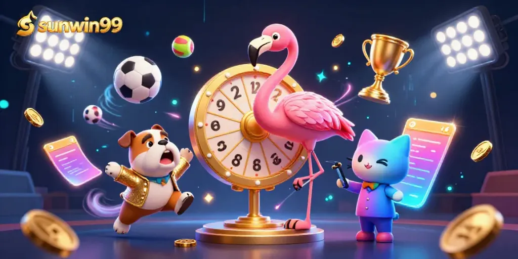 Experience the thrill with sunwin99: a vibrant casino scene showcasing excitement and winning opportunities.