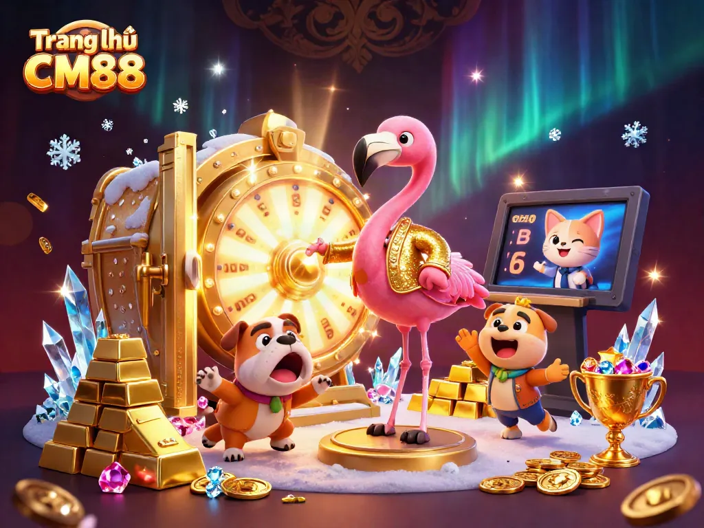 Play and win big at Trang chủ CM88 with dynamic prize illustrations and golden treasures!