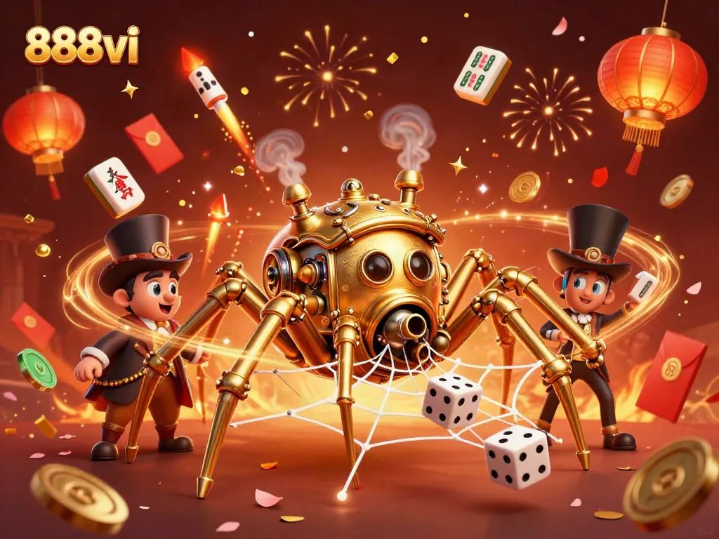 Experience thrilling games at 888vi with a vibrant steampunk scene igniting excitement in this online casino.