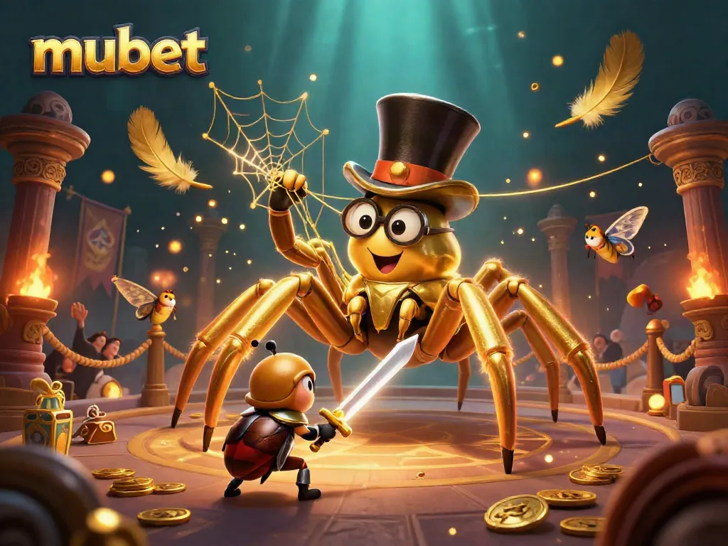 Experience the thrilling realm of mubet with a rich, vibrant casino-themed 3D illustration.