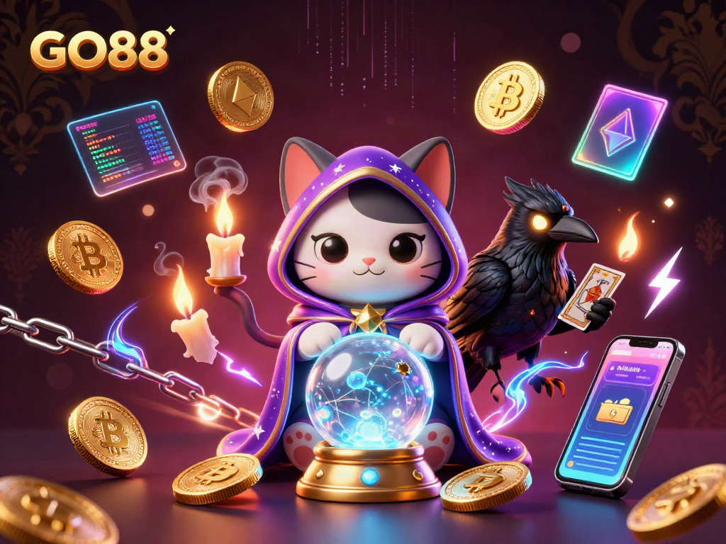 Experience thrilling gameplay with GO88 in a dynamic 3D casino scene.