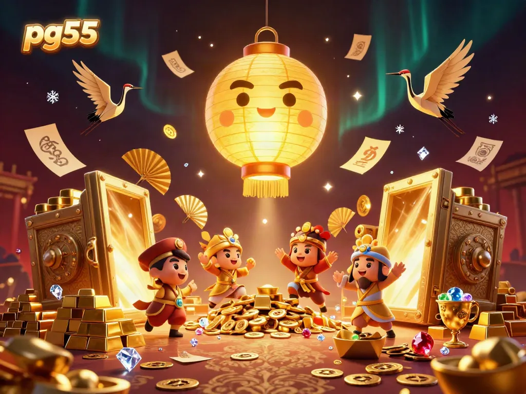 Experience thrilling gameplay with pg55 through their vibrant casino scene full of golden treasures and lucky symbols.