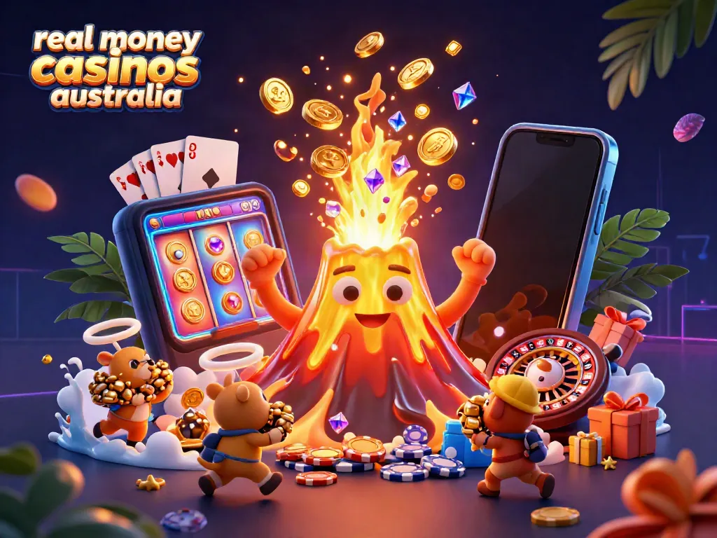 Experience the thrill of real money casinos Australia with vibrant treasures and dynamic gaming elements.